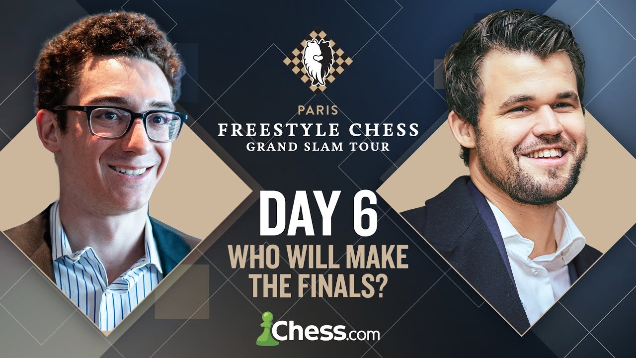 Freestyle Chess Grand Slam Paris | Magnus vs. Fabiano & Hikaru vs. Vincent | Semifinal Game 2