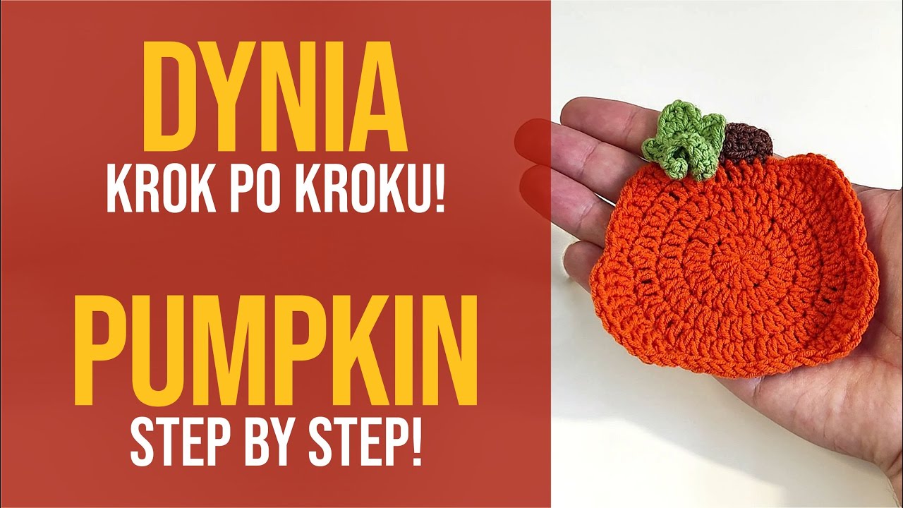 Szydełkowana dynia 🎃 Poradnik krok po kroku 🧶