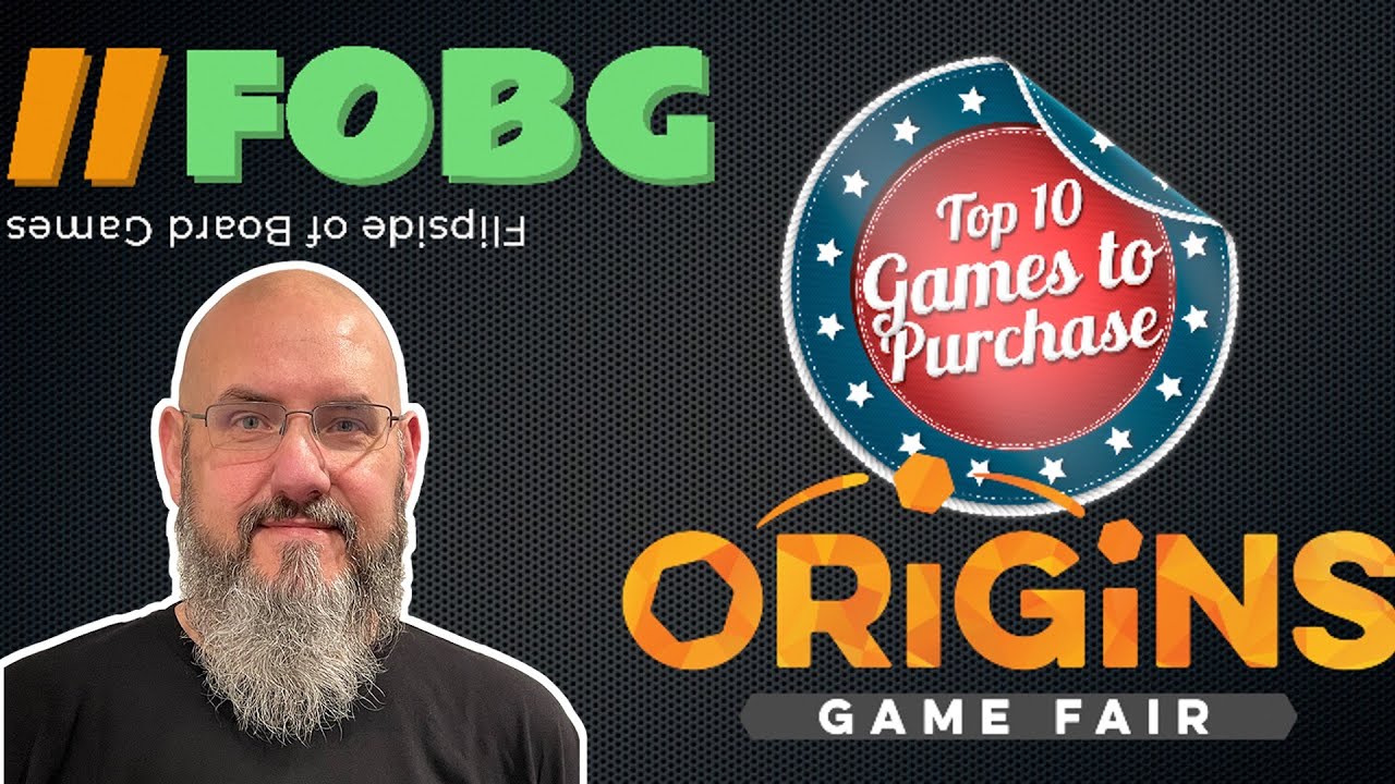 Top 10 Games to Purchase at Origins