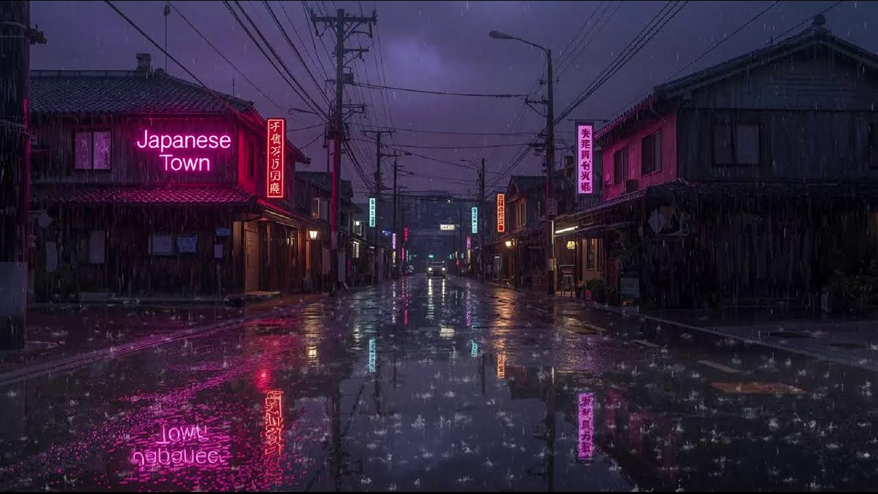 Rainy Night Lofi Mix 🌙 Calm Chillhop Beats to Relax, Study & Sleep #76