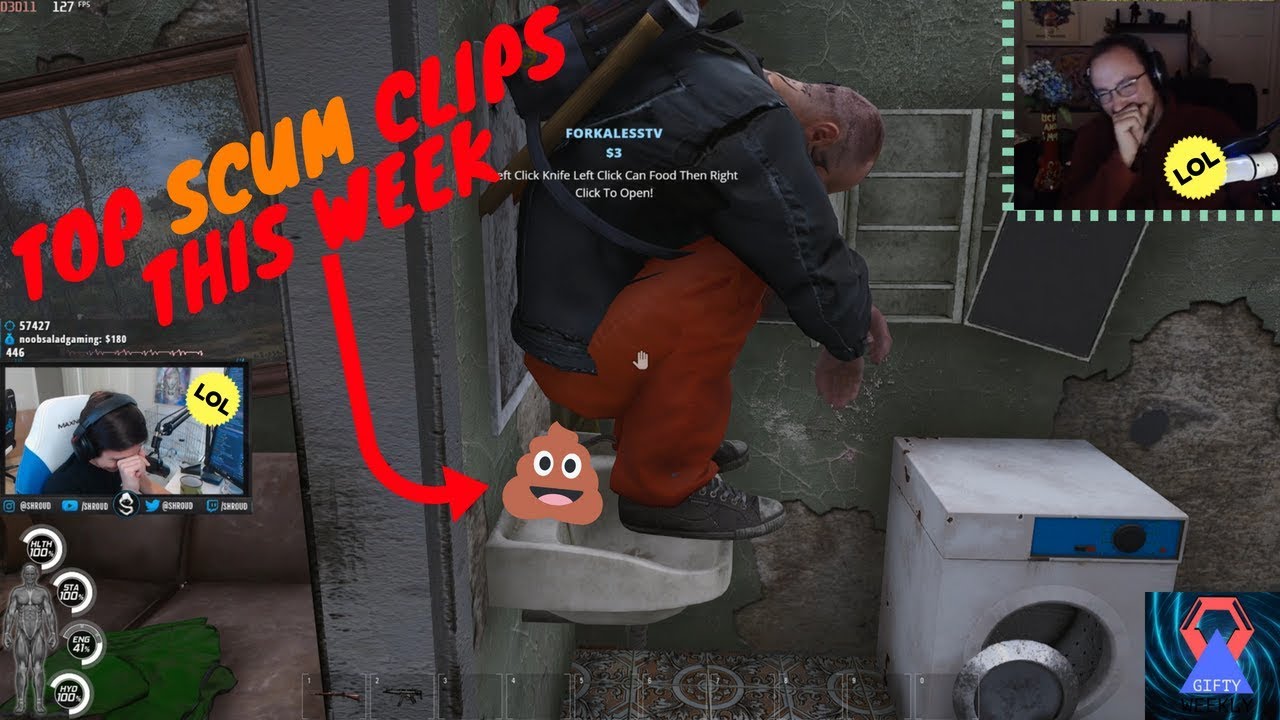 Top SCUM clips this week