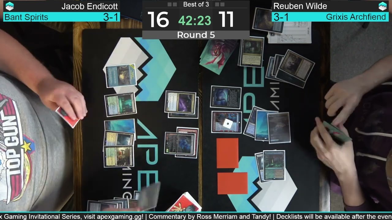 $2000 Pioneer Open | Bant Spirits vs Grixis Archfiend Combo | Round 5