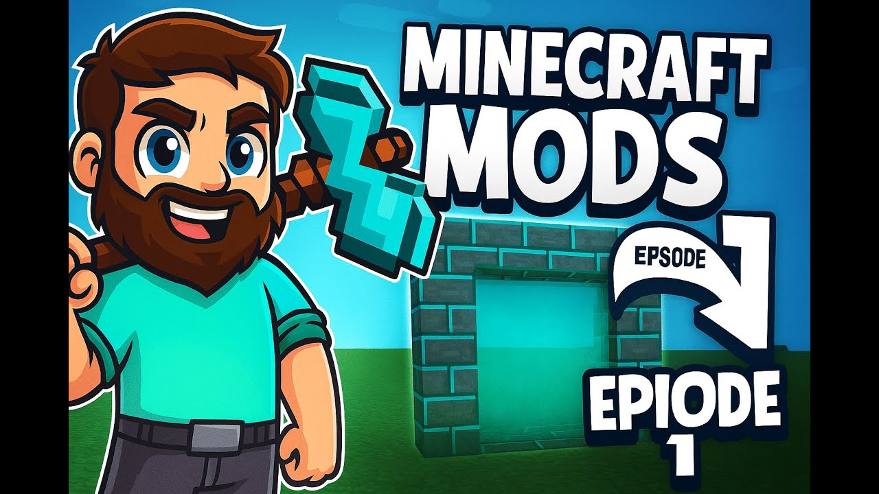 🧱 DÉBUT de l’AVENTURE MINECRAFT MODDÉ ! (150 mods de folie 😱)