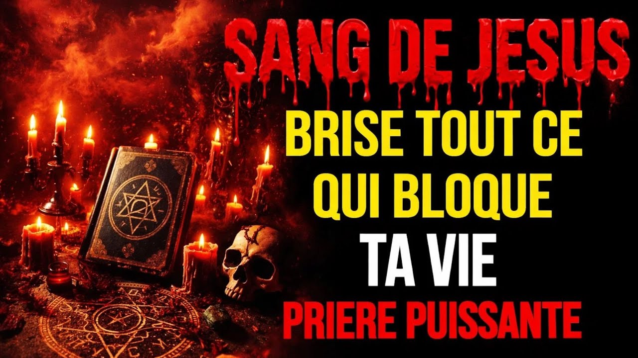 🔴FAIS CETTE PRIÈRE BRISE TOUT CE QUI BLOQUE TA VIE DÈS AUJOURD’HUI