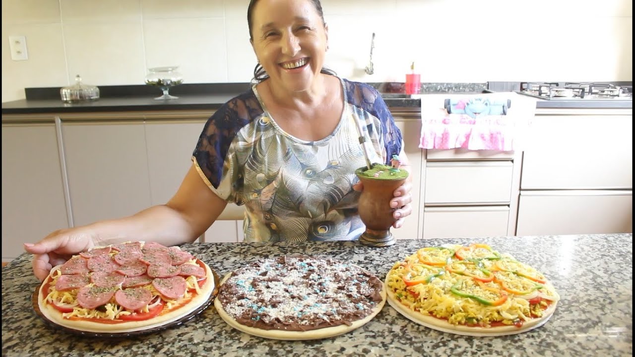 FAÇA ECONOMIA FAZENDO AS SUAS PIZZAS EM CASA