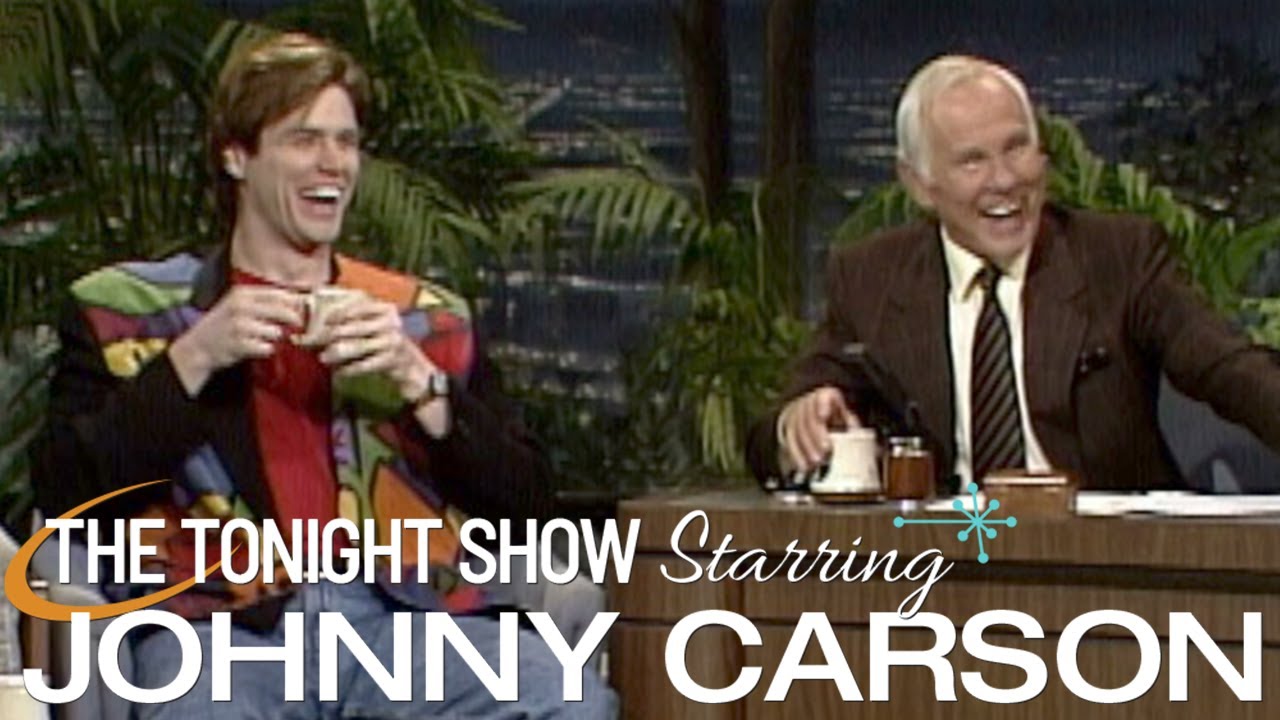 Джим Керри пародирует Кевина Бэкона и Хитрого Койота | Carson Tonight Show
