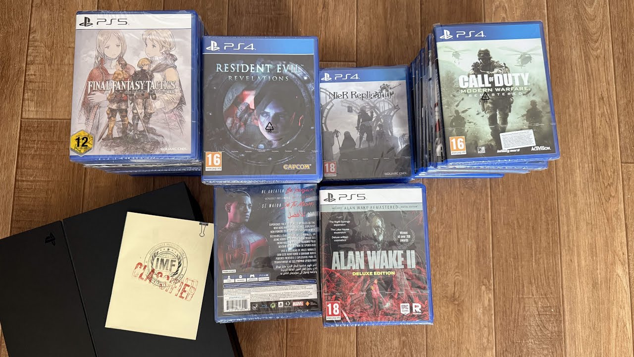 My PS4/PS5 Game Collection*  ( My Playstation 4 and Playstation 5 ) Game Collection