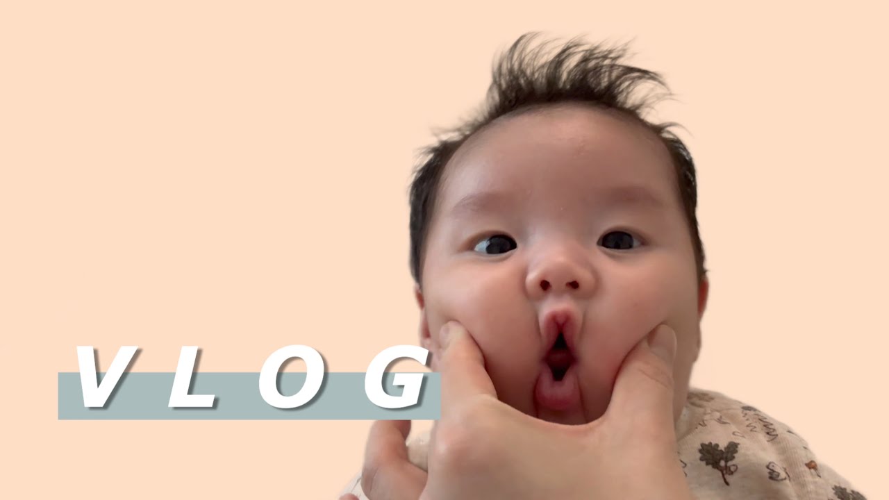 VLOG. 60일 아가와 첫 겨울 산책 ☃️