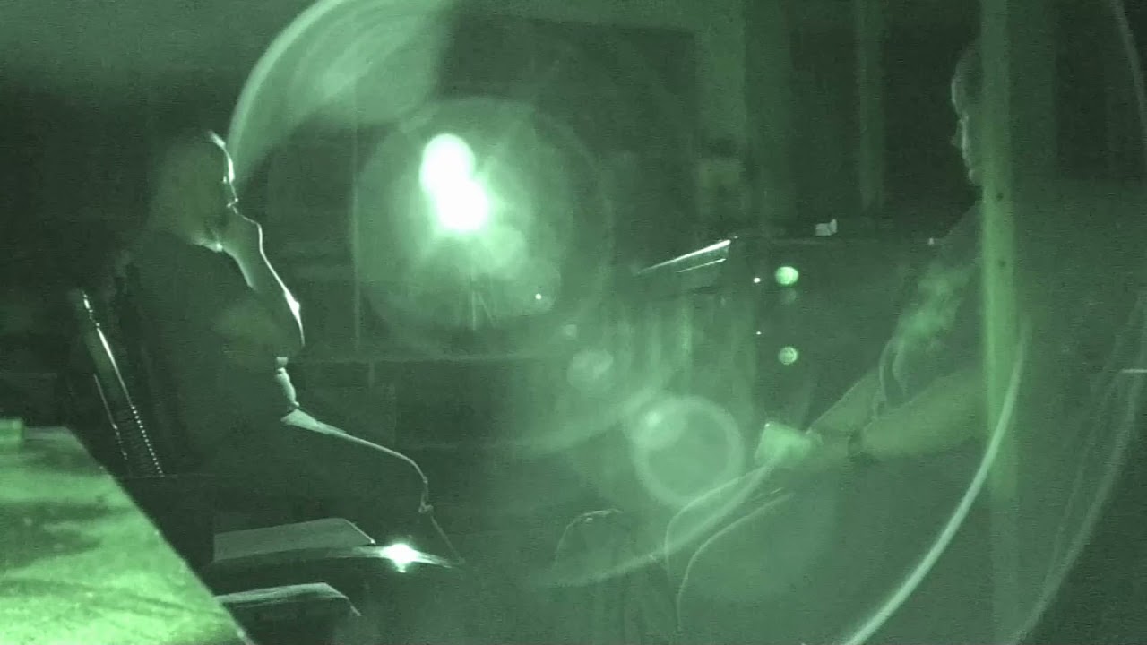 Haunted Auckland Investigation footage: McCaw Homestead - Matamata. Infrared light fluctuations.
