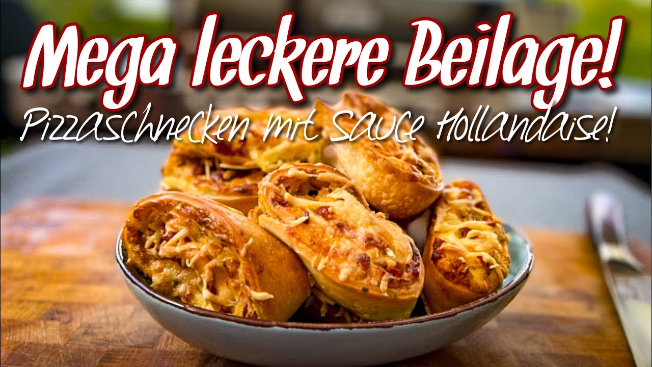 Hollandaise Pizzaschnecken - Mega Fingerfood 