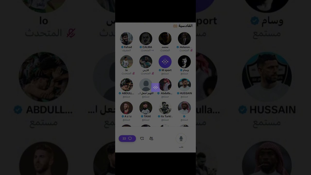 مساحة فهد الاهلاوي : القادسيه