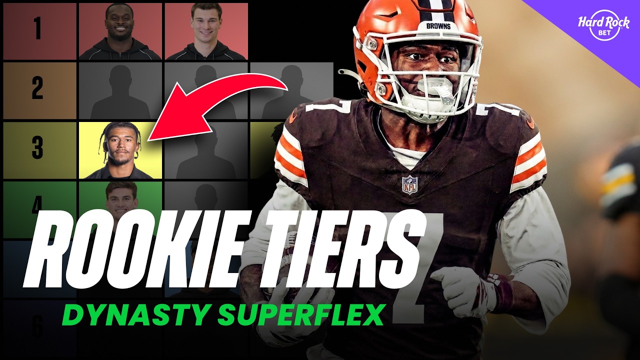 2026 Dynasty Rookie Draft Rankings & Tiers | Top 50 Prospects (Fantasy Football)