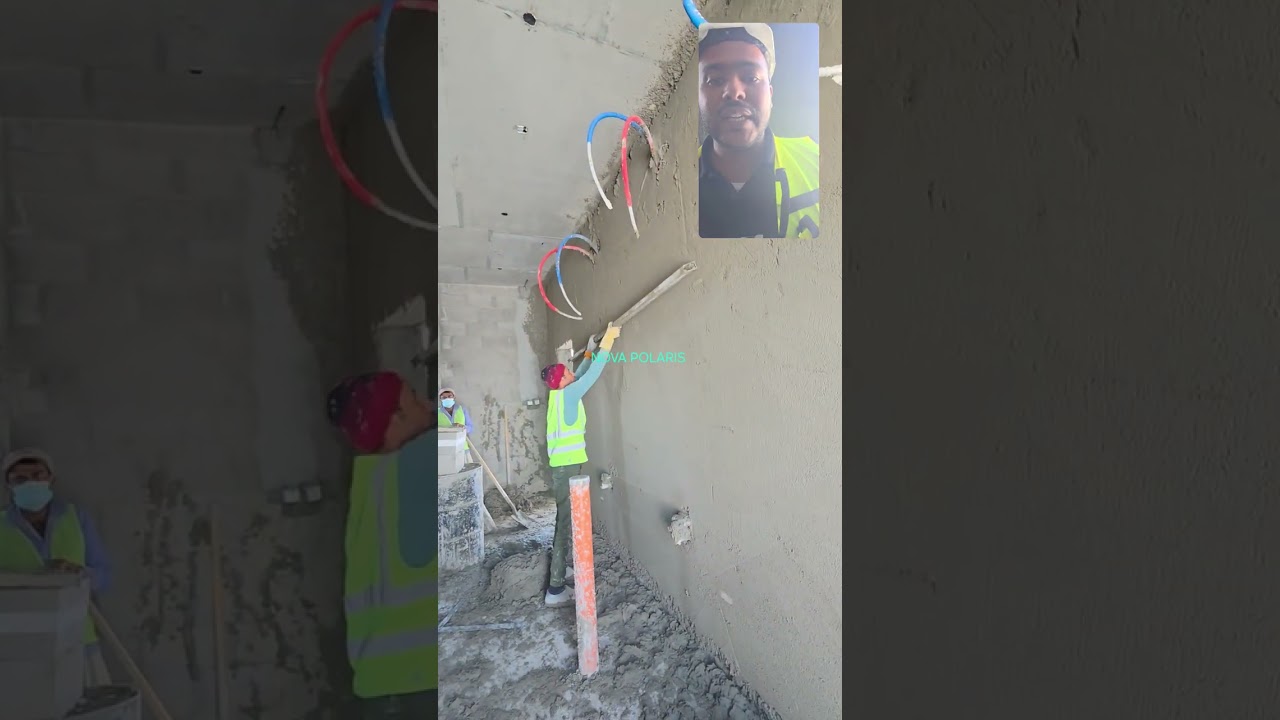 أعمال plaster او البياض او المحارة (ملحوظات هامة)