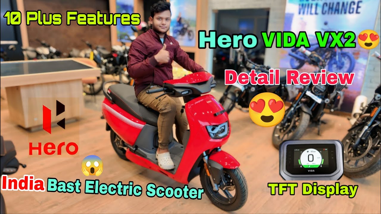 Hero Vida VX2 Plus Review | 2026 Hero Vida VX2 Plus Review | Features | India Bast Electric Scooter 