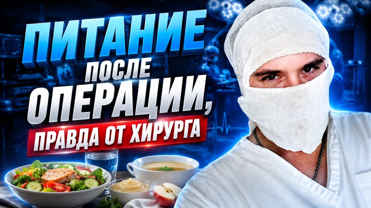 Питание после операции | Что можно после операции | Что нельзя после операции