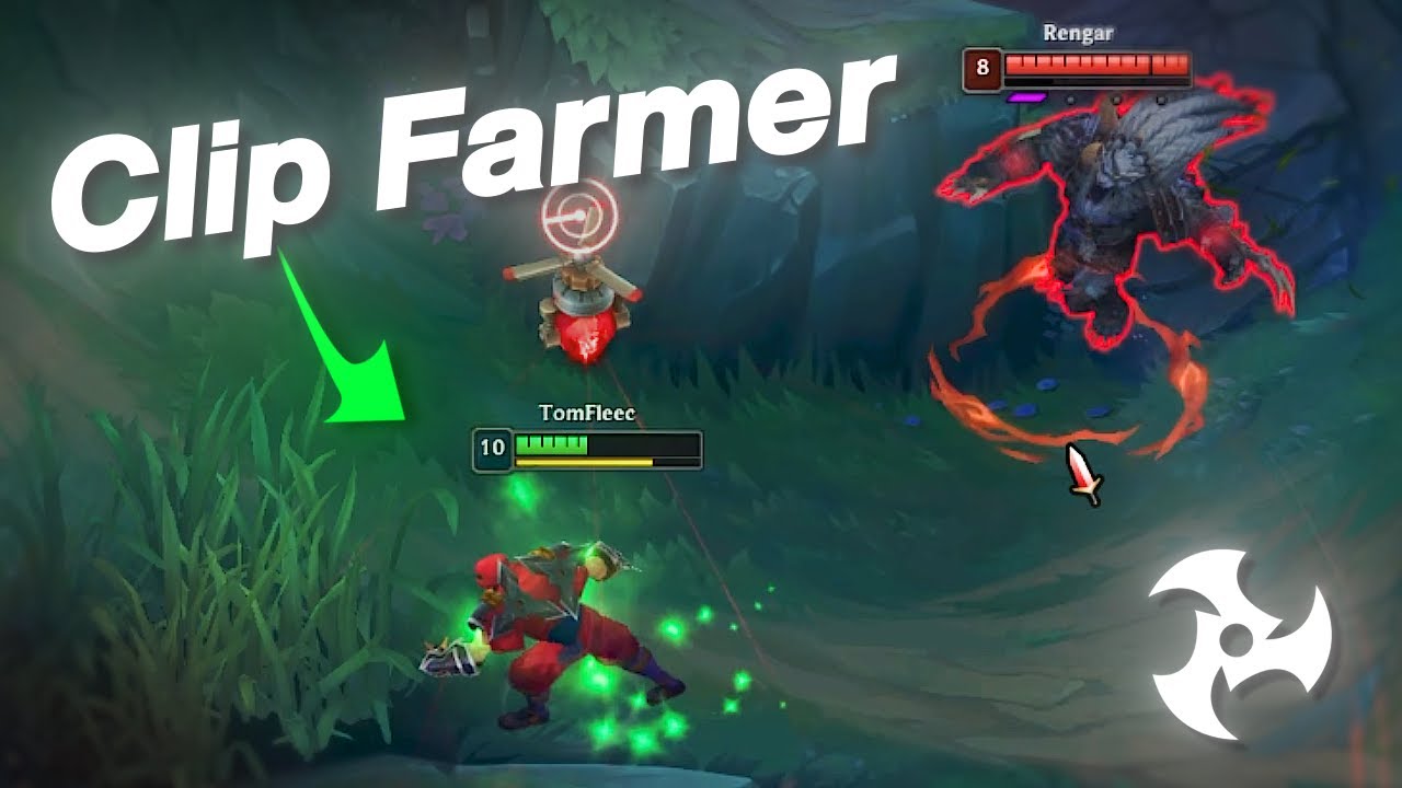 Clip farming in Master with Zed