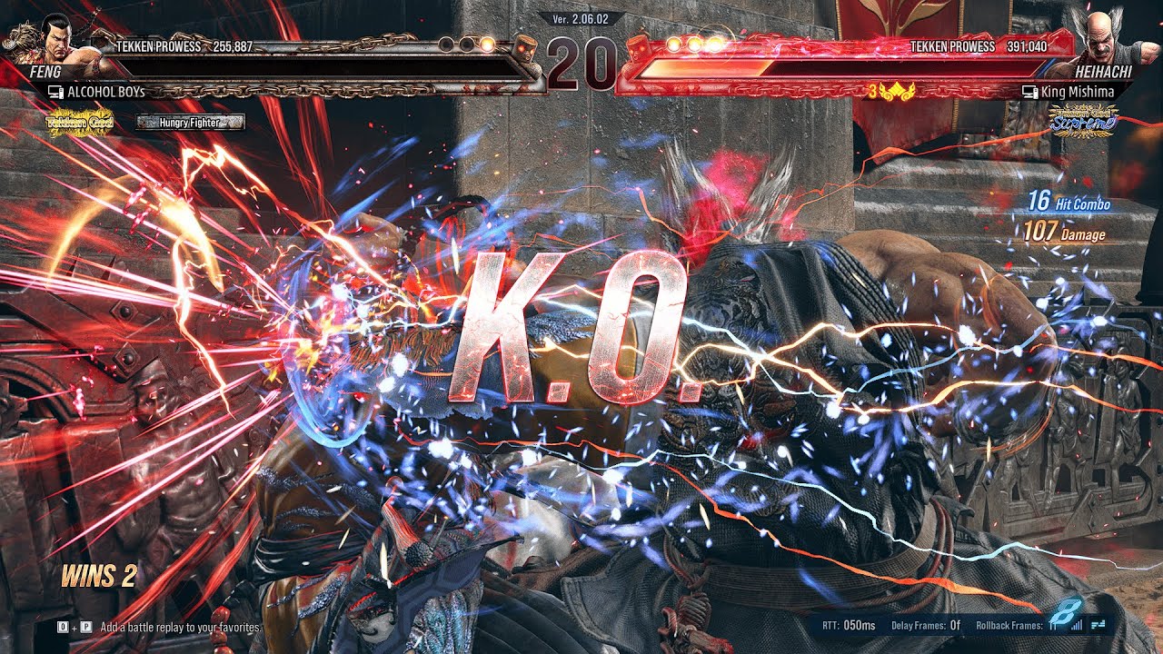 Tekken 8 Feng Wei vs Aggressive  Heihachi  at its Best..!!