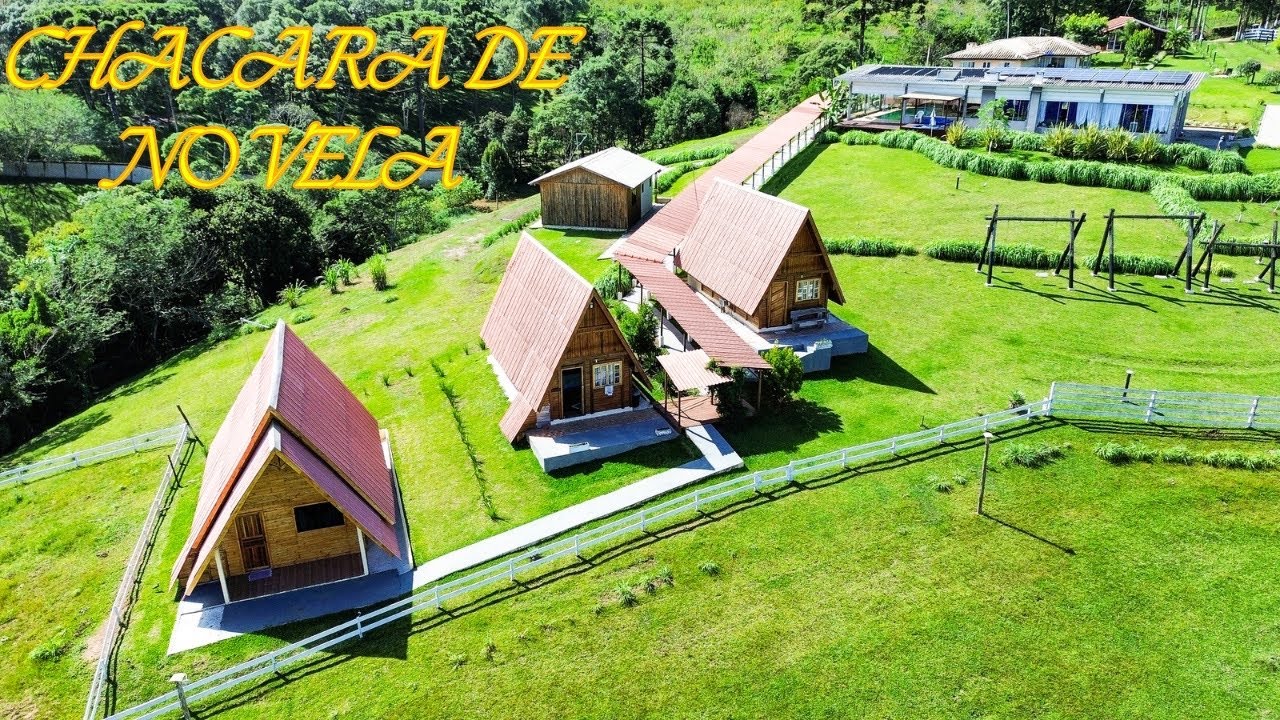 VENDIDO/ CHÁCARA DE NOVELA | PORTEIRA FECHADA | 3 CHALÉS | 4 CASAS | CHÁCARA COMPLETA, CONFIRA!