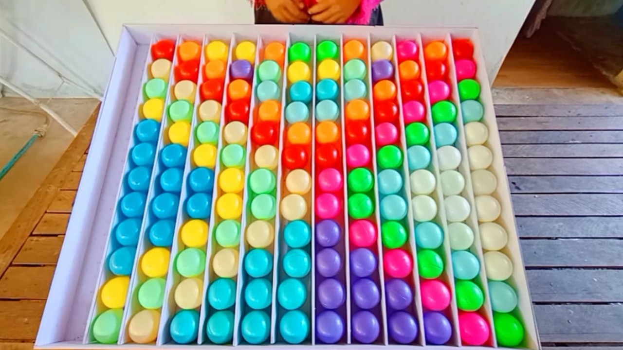 full color ball sorting is very smart and smooth