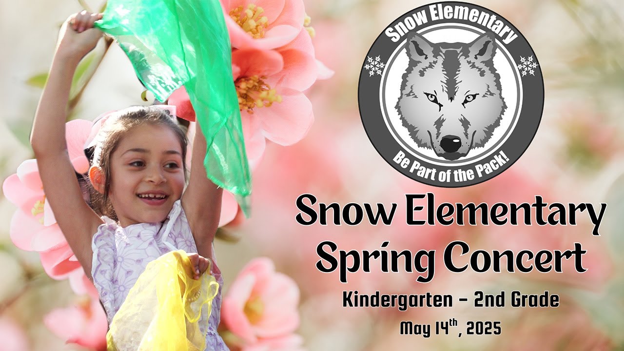 Snow Spring Concert Kindergarten - 2nd Grade |  May 14th, 2025
