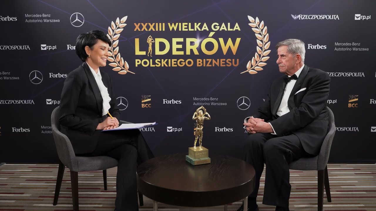 Prof.  dr hab.  Andrzej Zoll - laureat Nagrody Specjalnej BCC