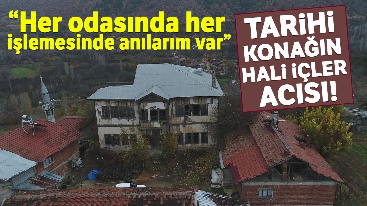 1800'lü Yıllarda Yapılan Hacı Halit Ağa Konağı Onarım Bekliyor