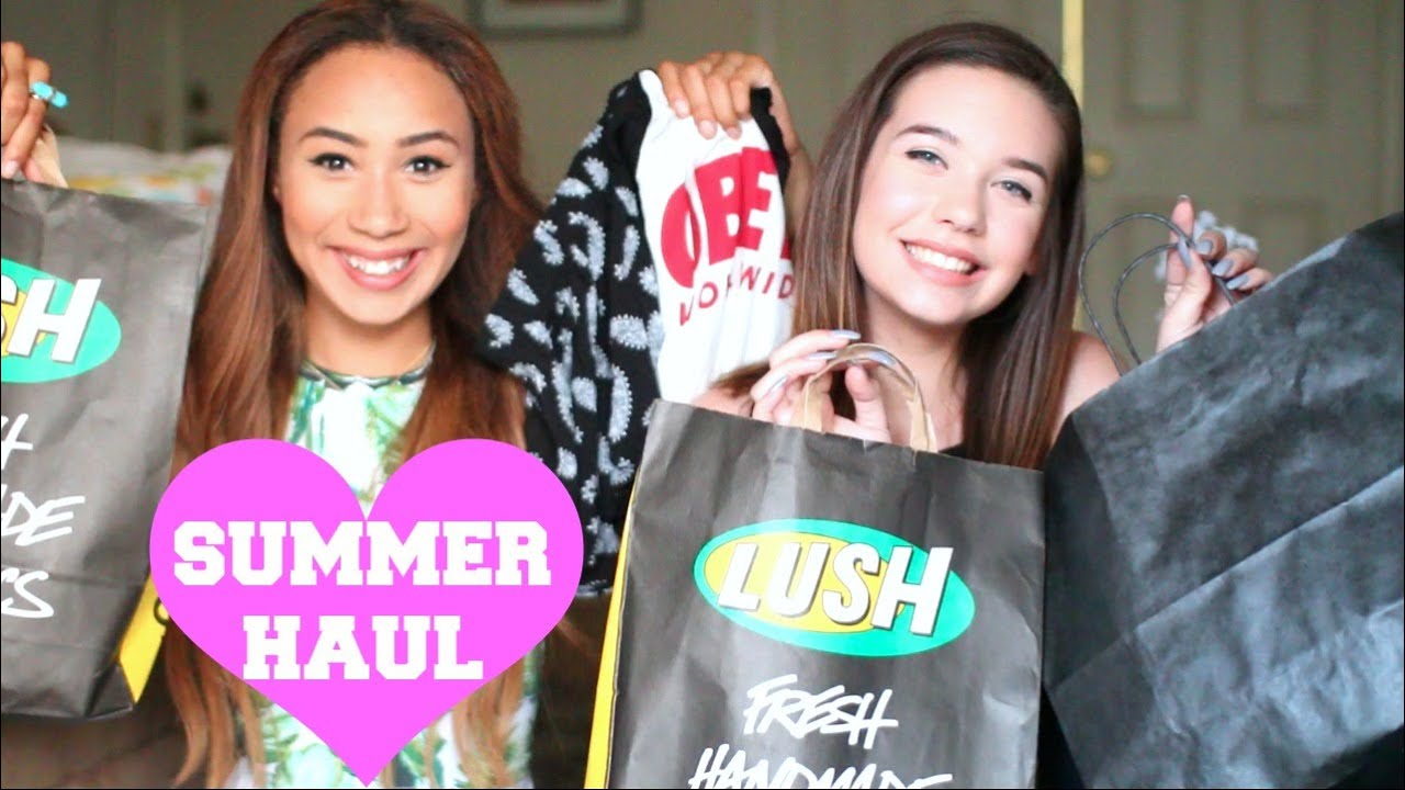 SUMMER HAUL w/ Mylifeaseva ♡ (Lush, Brandy, & MORE!)