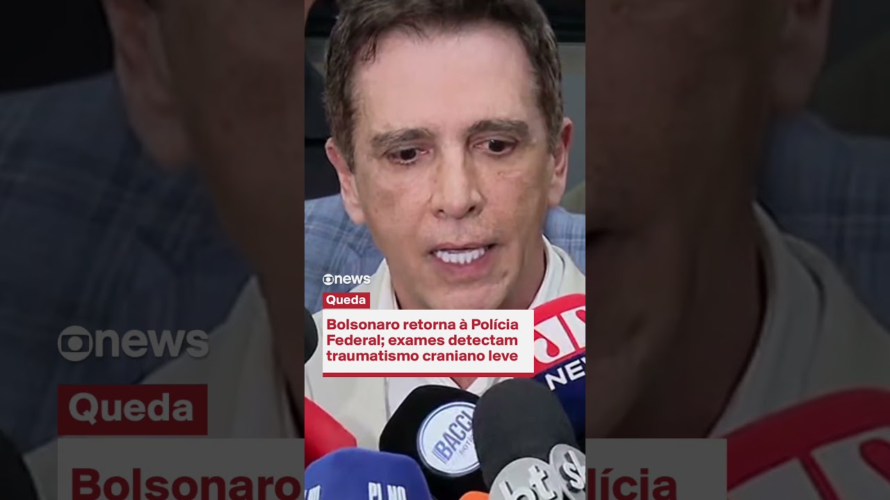 Bolsonaro retorna à Superintendência da PF; exames detectam traumatismo craniano leve