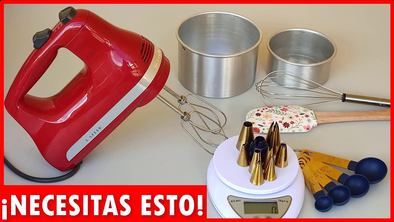 ¿Quieres Empezar En La REPOSTERÍA? 10 IMPLEMENTOS que te ayudarán a emprender en 2023