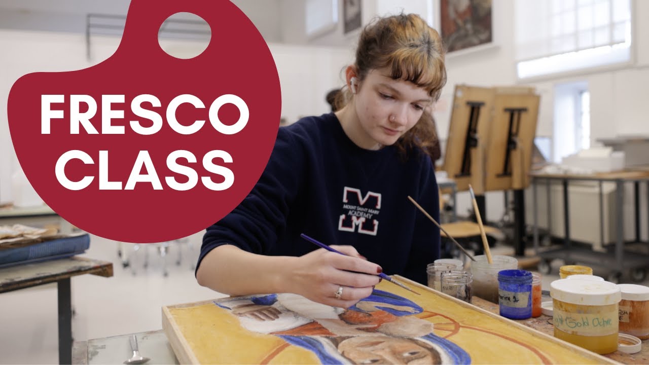 Fresco Painting at Swarthmore