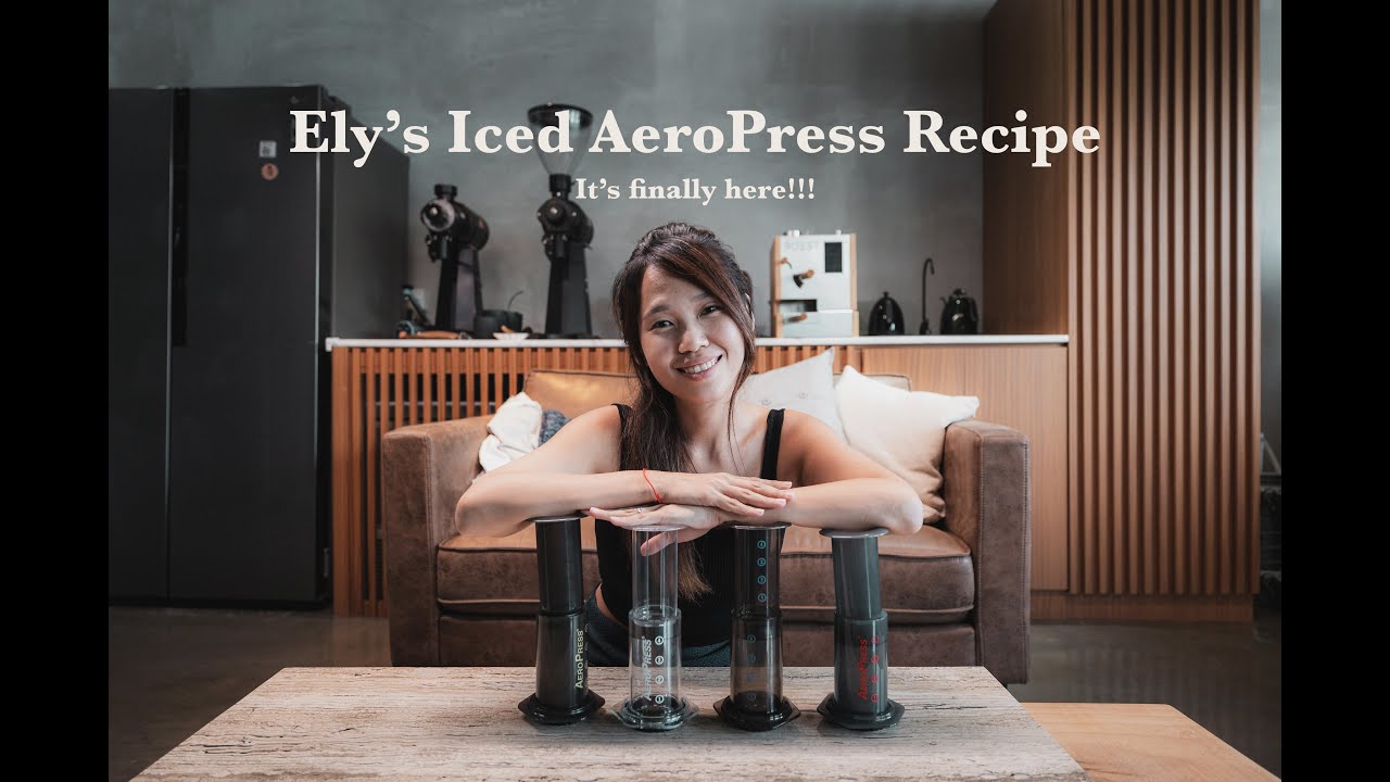 Ely's Iced AeroPress Coffee Recipe | The second Ultimate Iced Filter Coffee Recipe
