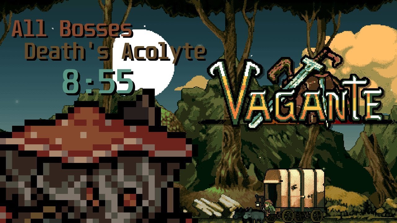 All Bosses DA in 8:55 (World Record) - Vagante