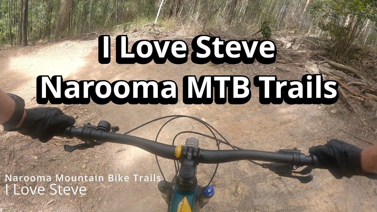 I Love Steve Trail Hyperlapse, Narooma Mountain Bike Trails, Australia