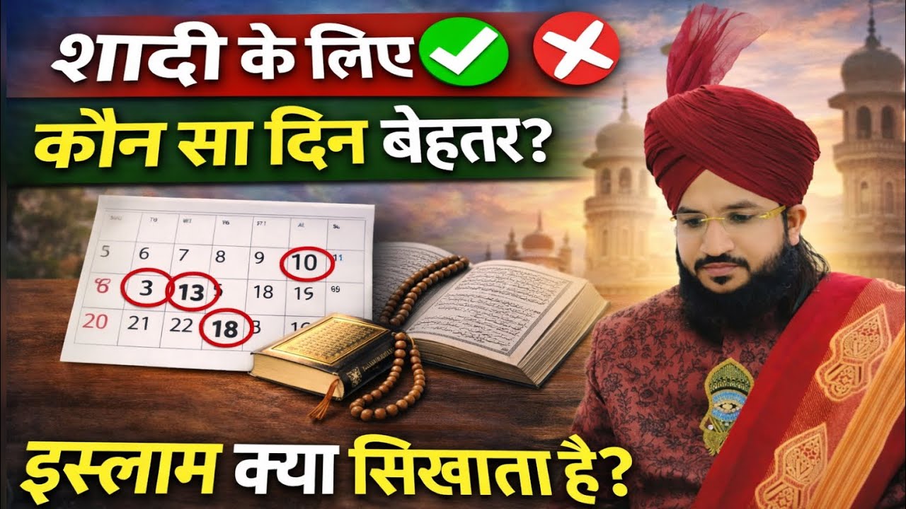 3, 13, 23, 8, 18, 28 को निकाह करना कैसा? || मनहूस तारीख का सच 😱 #islamic