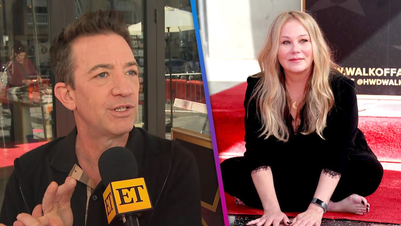 Married With Children's David Faustino Praises Christina Applegate at Walk of Fame Ceremony