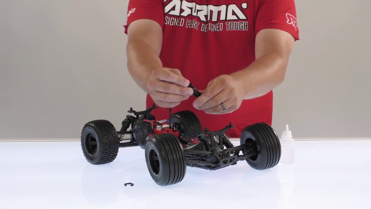 Tutorial // ARRMA VOLTAGE - Shock Maintenance