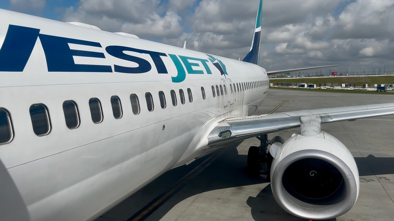 4K | Full Flight (YYC-ATL) | WestJet Boeing 737-800 (C-FZRM) Economy