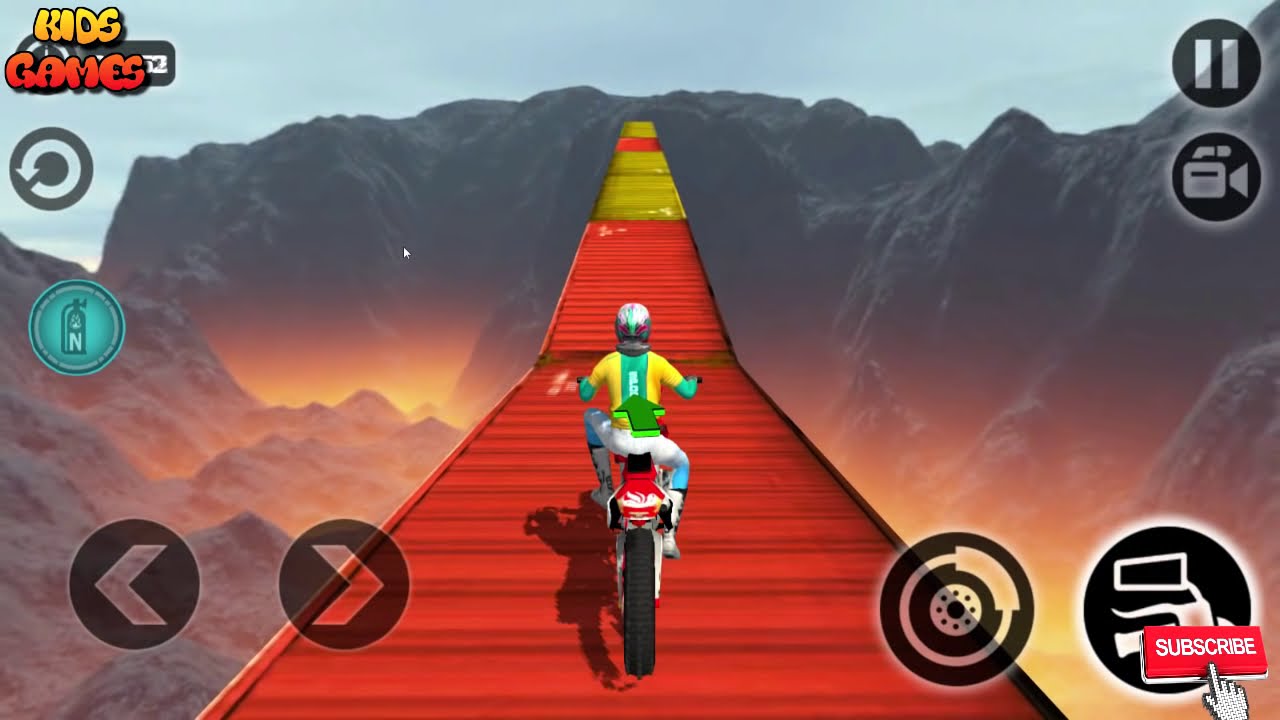 Impossible Moto Bike Tracks 3D - Best Android Gameplay HD