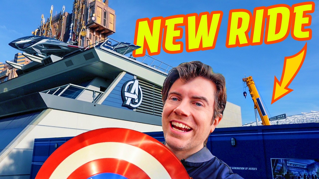 Парк развлечений Disneyland AVENGERS CAMPUS | Новые аттракционы и сувениры к 2026 году