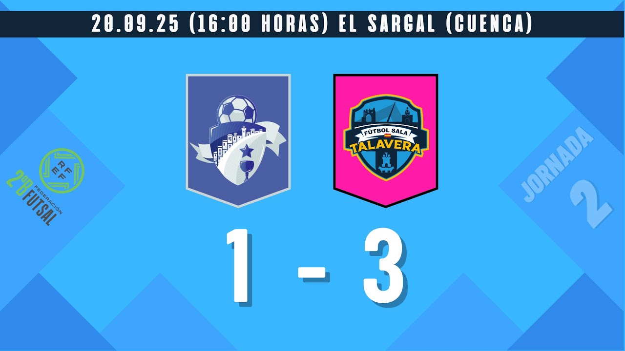 RESUMEN – FS VivoCuenca - Aurge Energía FS Talavera – (2ª Div B - Grupo IV – J2 - 25/26)