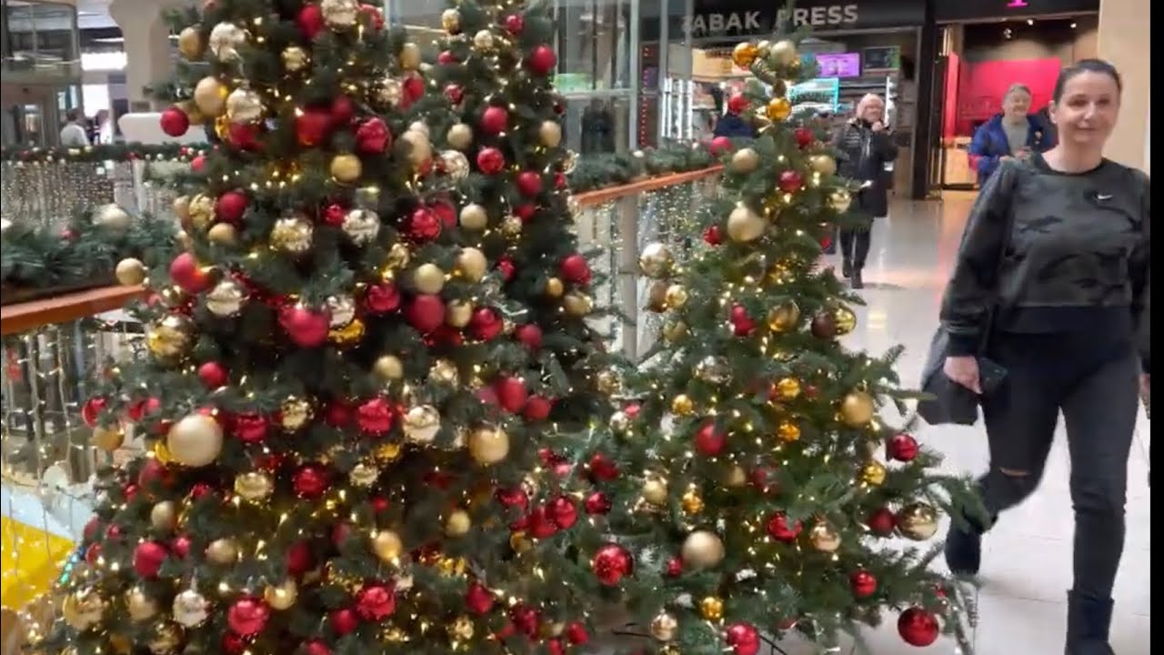 SLOVAKIA🇸🇰, EUROPA SHOPPING CENTER, WALKING AROUND BANSKÁ BYSTRICA, 4K 