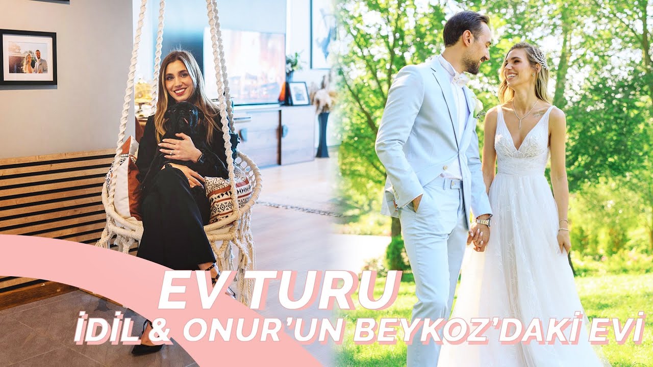 EV TURU #2 İdil ve Onur'un Beykoz'daki Evi & Düğün Muhabbetleri | Bridolog
