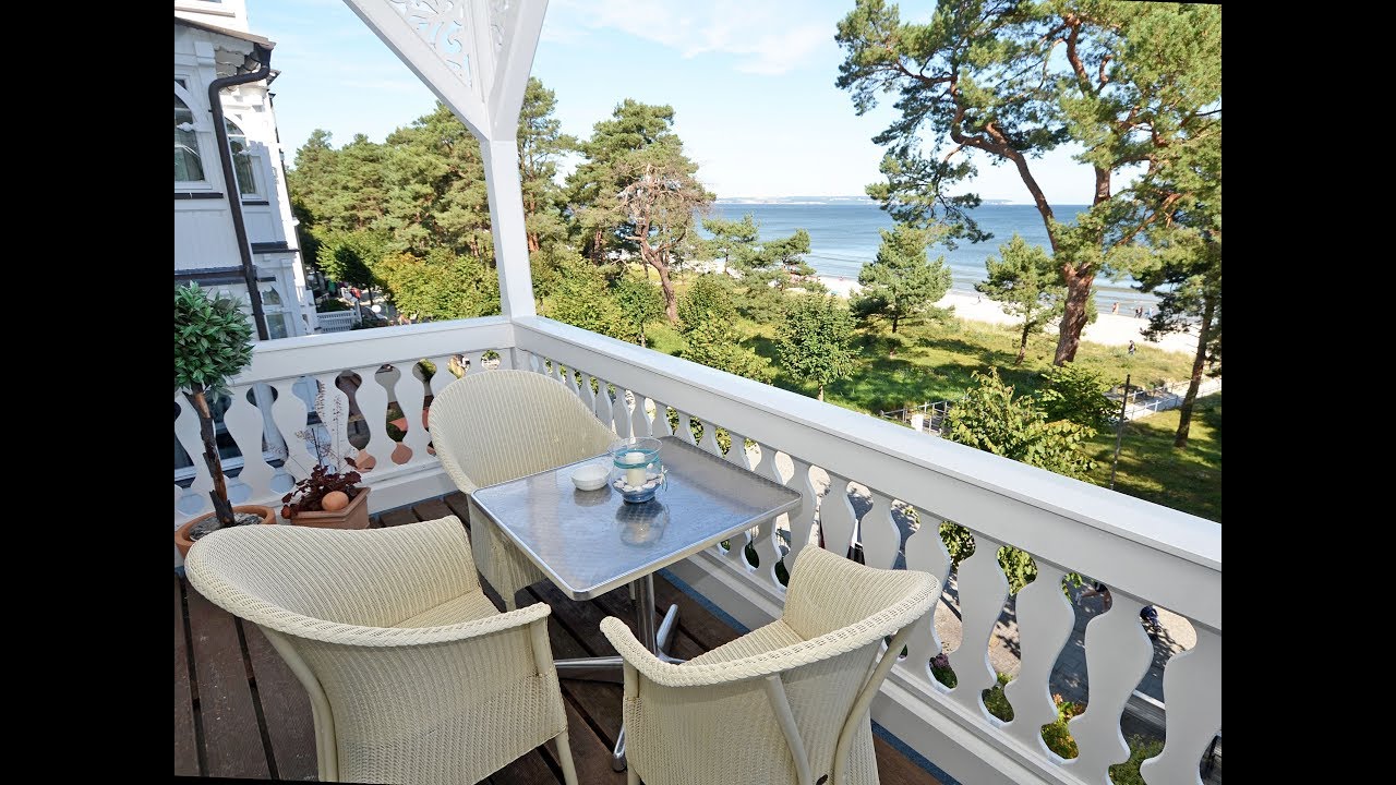 Urlaub mit Meerblick: Wohnung 10 in der Villa Strandburg im Ostseebad Binz auf Rügen