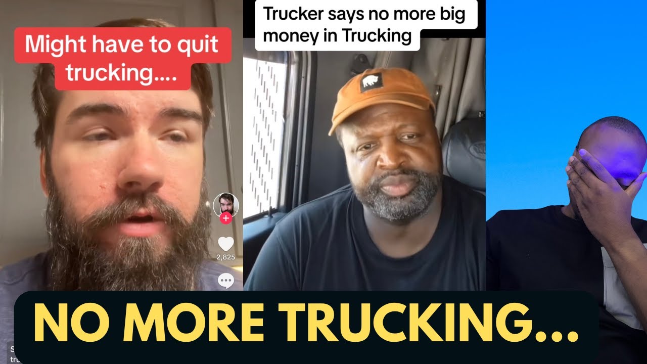 Broke And Back To 9-5: Why Truckers Are Leaving The Transportation Industry For Good!