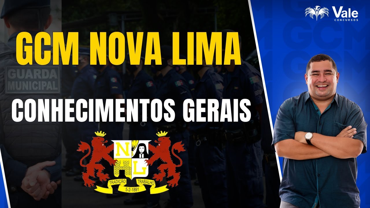 GCM NOVA LIMA - CONHECIMENTOS GERAIS| GEOGRAFIA