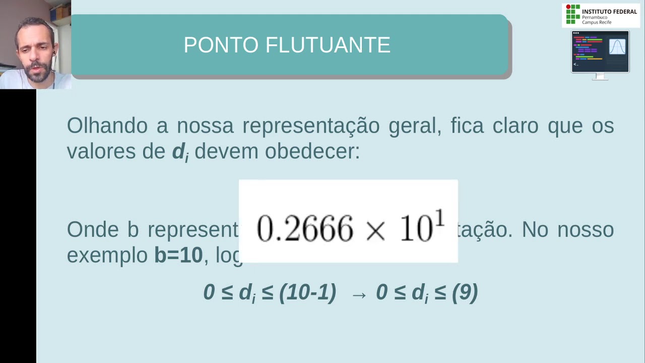Aula: Erros de arredondamento  - parte 1
