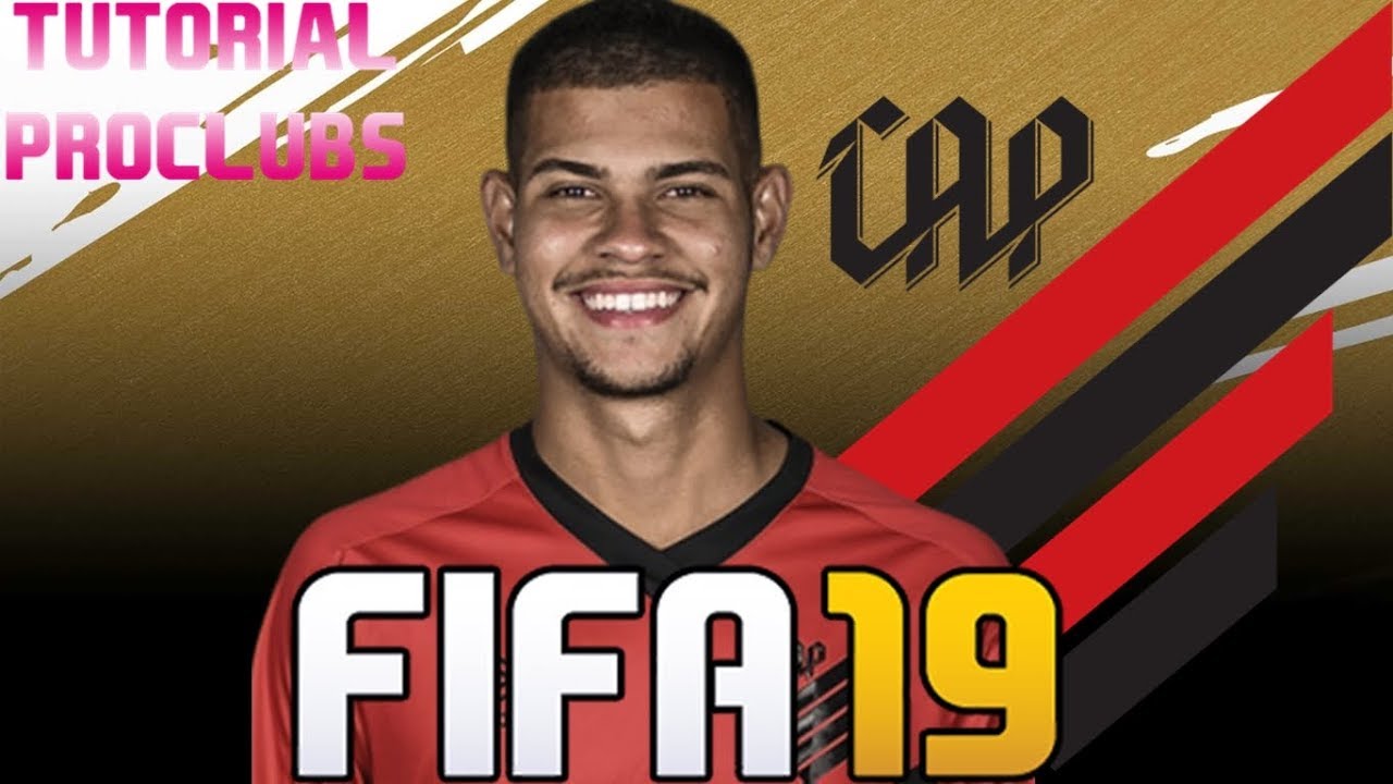 FIFA 19 - TUTORIAL FACE I Bruno Guimarães (Athletico Paranaense ) [Pro Clubs]
