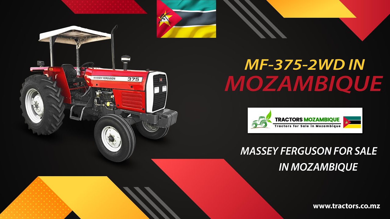 Massey Ferguson MF-375 75hp Tractors for Sale in Mozambique