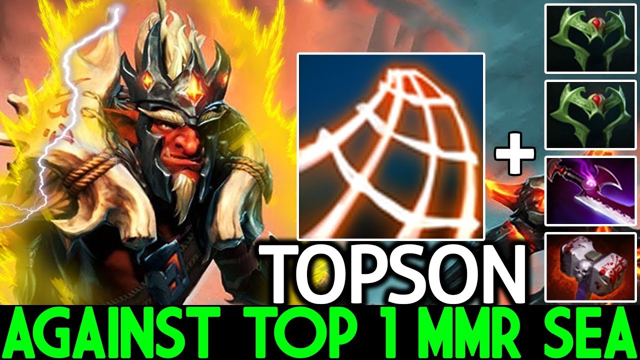 TOPSON [Troll Warlord] Raid Boss Against Top 1 MMR SEA 7.24 Dota 2