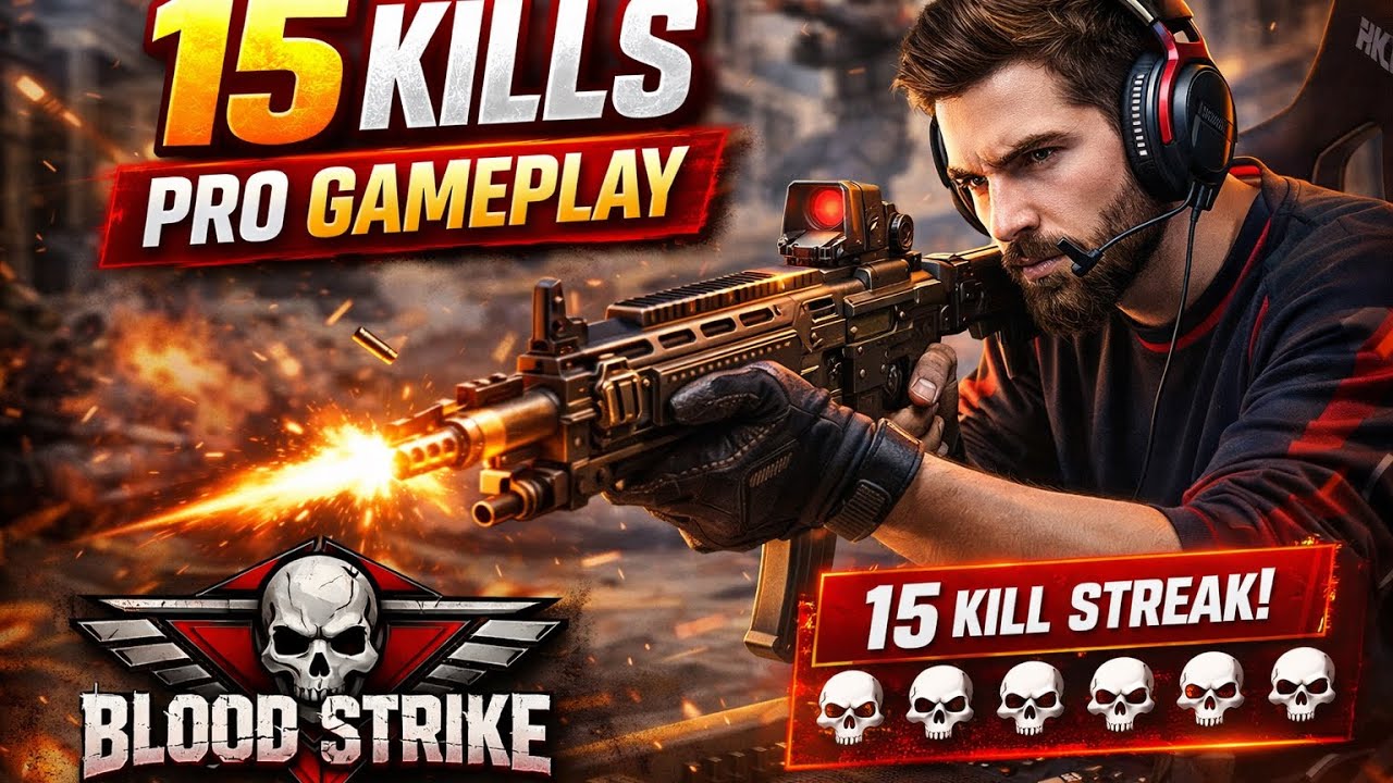 15 Kills Without Mercy 🔥 | Blood Strike Pro Gameplay